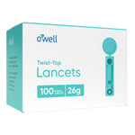 Load image into Gallery viewer, O’WELL Twist Top 26 Gauge Ultra Thick Needle Lancets
