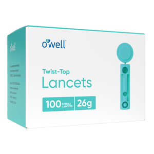 O’WELL Twist Top 26 Gauge Ultra Thick Needle Lancets